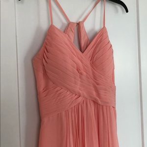 Azazie Coral Pink Bridesmaids Dress